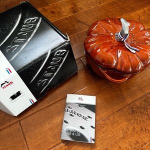 STAUB Pumpkin Cocette Never Used